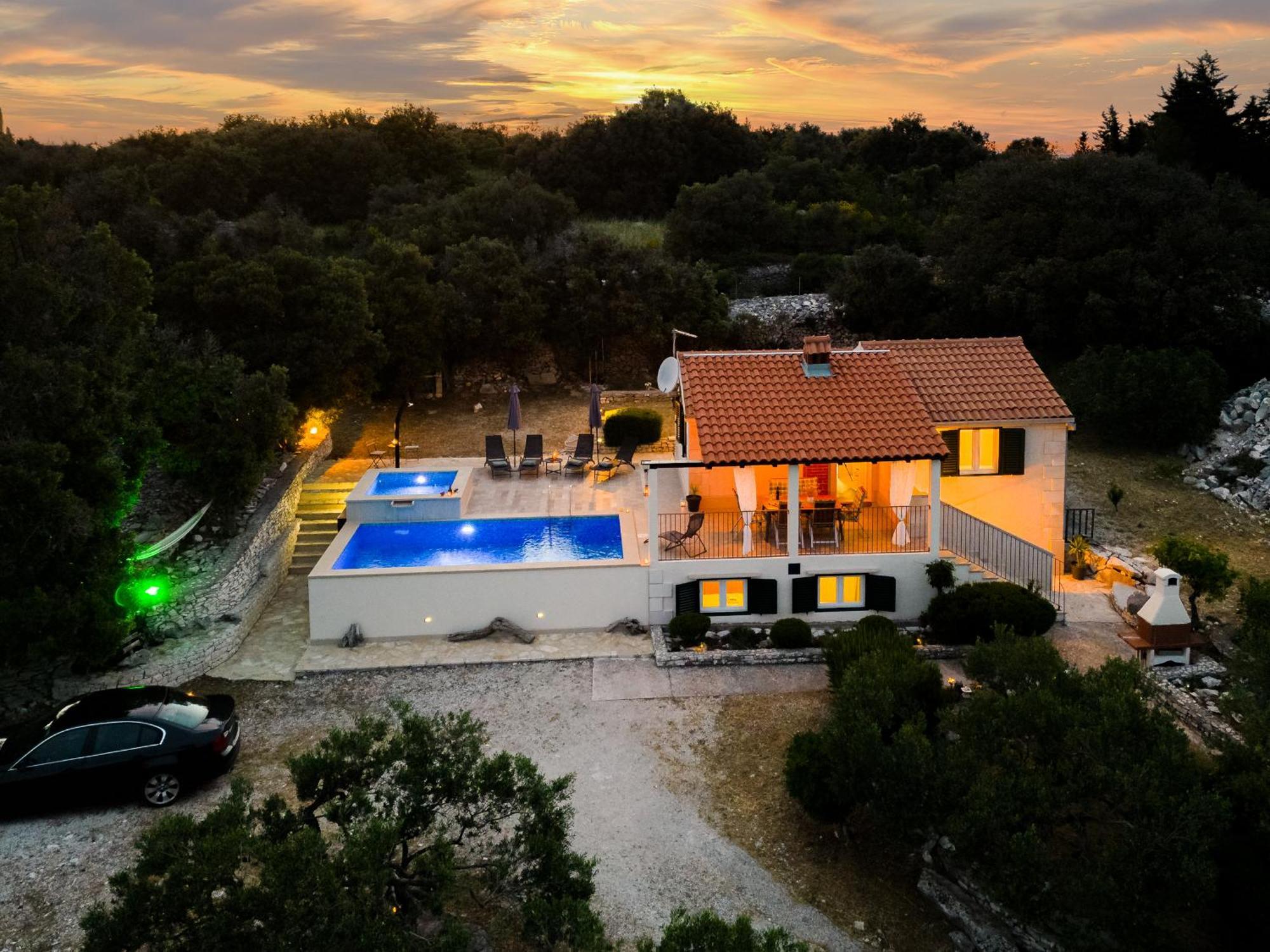 Villa Maria Škrip Exterior foto